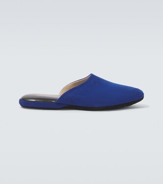 Suede slippers | Charvet