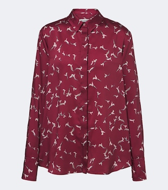Chika printed satin shirt | Altuzarra