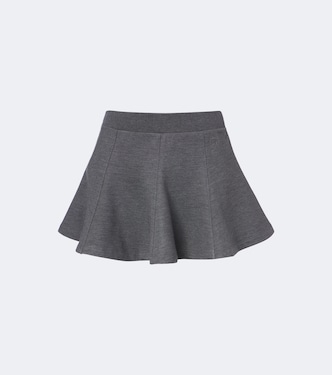 Minirock Double G aus Baumwolle und Seide | Gucci