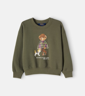 Polo Bear cotton-blend sweatshirt | Polo Ralph Lauren Kids
