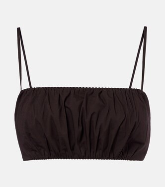 Fiore cotton crop top | Staud