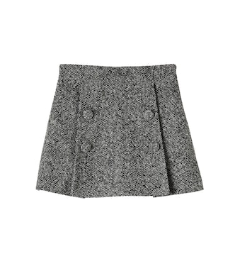 Wool-blend skort | Dolce&Gabbana Kids