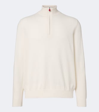 Cashmere half-zip sweater | Kiton