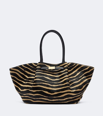 New York Medium calf hair tote bag | DeMellier