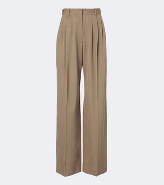 Pantalon ample Daniela en laine | The Row