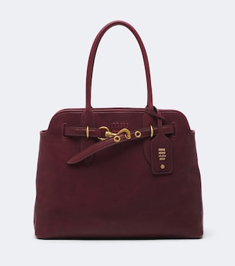 Aventure Medium leather shoulder bag | Miu Miu
