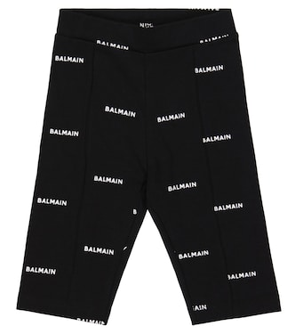 Pantalones de chándal punto de algodón | Balmain Kids