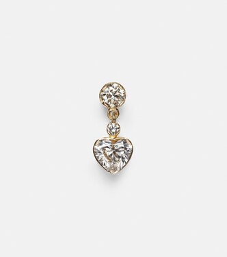 Chambre Diamant 18kt yellow gold single earring with diamonds | Sophie Bille Brahe