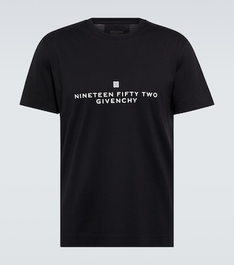 T-shirt in jersey di cotone con logo | Givenchy