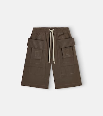 Pods cotton-blend cargo shorts | Rick Owens Kids