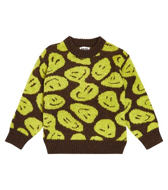 Bello intarsia wool-blend sweater | Molo