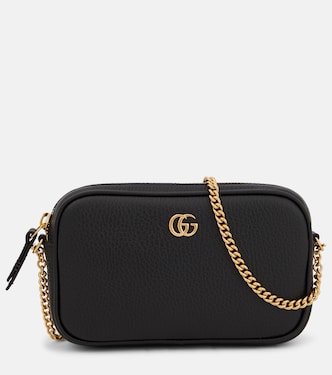 Schultertasche GG Marmont Mini aus Leder | Gucci