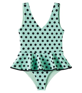 Piping Gramercy polka-dot swimsuit | Marysia Bumby