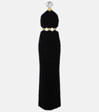 Chelsea halterneck gown | Rebecca Vallance
