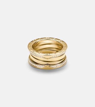 Ring B.zero1 aus 18kt Gelbgold mit Diamanten | Bvlgari