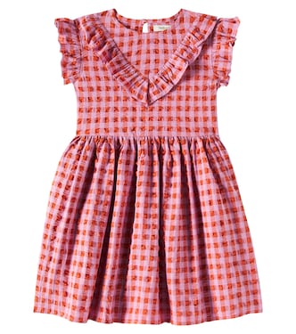 Iris gathered cotton-blend dress | The New Society