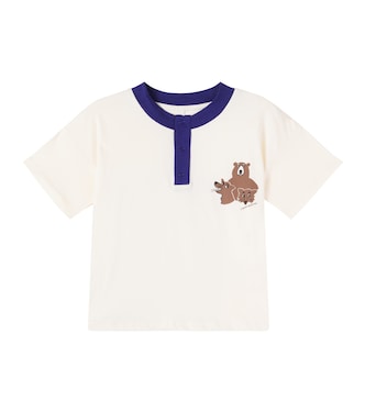 Printed cotton jersey T-shirt | Mini Rodini