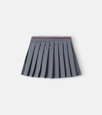 Pleated wool skirt | Gucci Kids