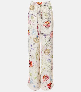 Meadow palazzo pants | McQueen