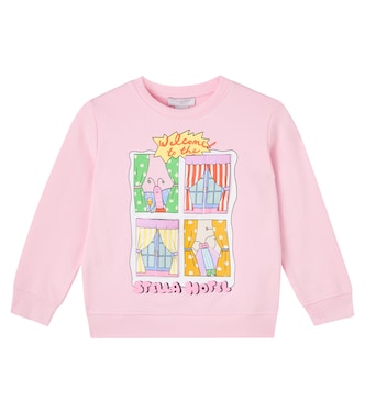 Bedrucktes Sweatshirt aus Baumwoll-Jersey | Stella McCartney Kids