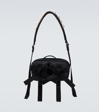 Classic Bow embellished shoulder bag | Simone Rocha