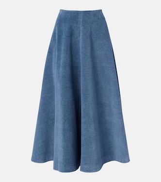Jupe midi Varda en coton | Altuzarra