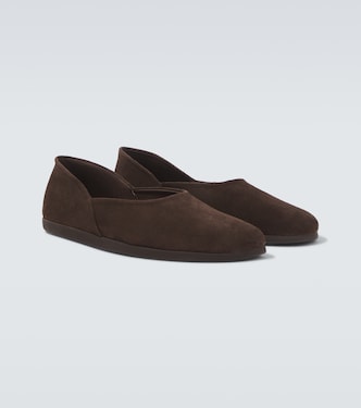 Suede slip-on shoes | Stòffa