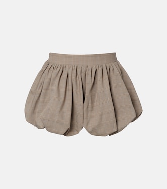 Shorts Alina aus einem Wollgemisch | The Frankie Shop