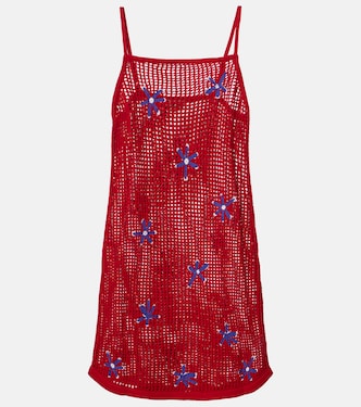 Rio crochet cotton beach dress | Staud