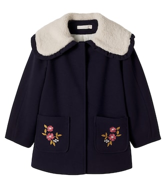 Nancy embroidered coat | C'era Una Volta