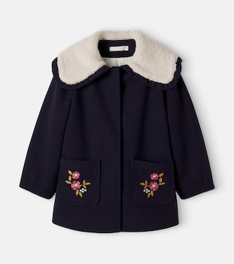 Nancy embroidered coat | C'era Una Volta