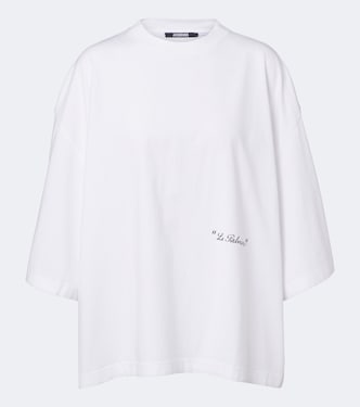 Le Palmier printed cotton jersey T-shirt | Jacquemus