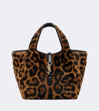 Le 5 à 7 Bea Baby calf hair top-handle bag | Saint Laurent