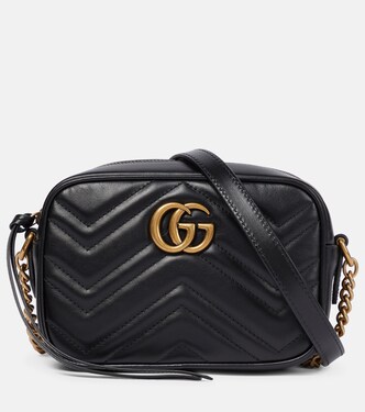 Schultertasche GG Marmont Mini aus Leder | Gucci