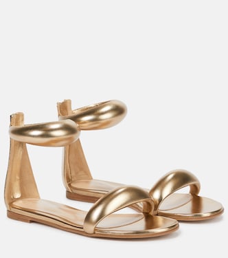 Bijoux metallic leather sandals | Gianvito Rossi