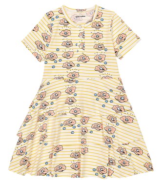 Seashell cotton dress | Mini Rodini