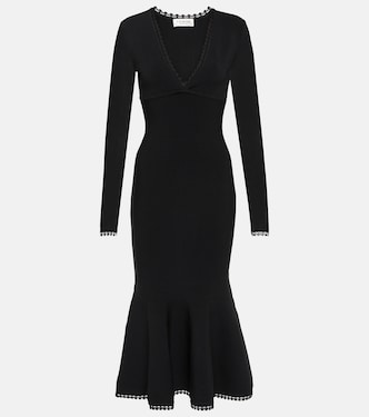 Flared midi dress | Victoria Beckham