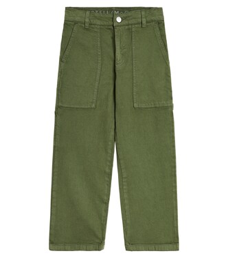 Cotton-blend pants | Stella McCartney Kids