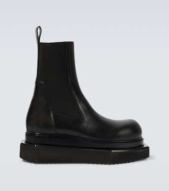 Beatle Turbo Cyclops leather ankle boots | Rick Owens