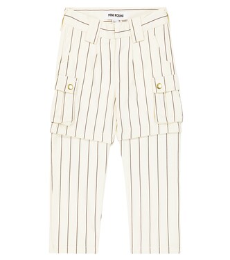 Pantalones cargo de algodón estampados | Mini Rodini