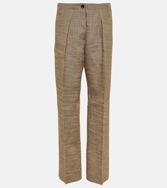 Pantalon ample en lin mélangé | Acne Studios