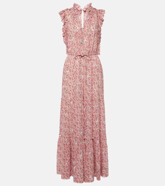 Belene floral ruffled jumpsuit | Poupette St Barth