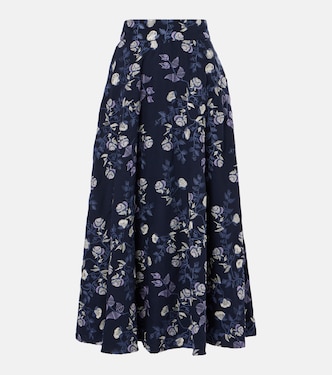 Bergamot floral maxi skirt | Agua by Agua Bendita