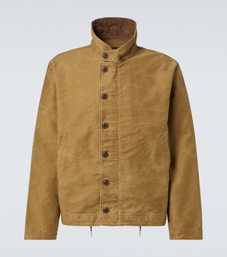 Corduroy-trimmed cotton jacket | RRL