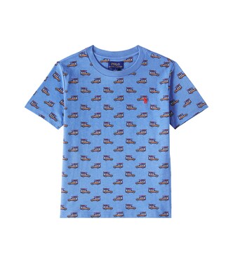 Printed cotton jersey T-shirt | Polo Ralph Lauren Kids
