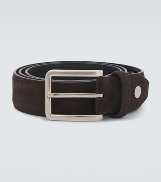 Suede belt | Brioni
