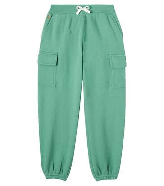 Cotton-blend fleece sweatpants | Polo Ralph Lauren Kids