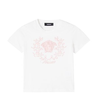 T-Shirt Medusa aus Baumwoll-Jersey | Versace Kids
