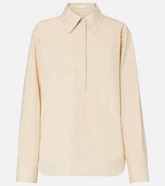 Margan cotton poplin shirt | The Row