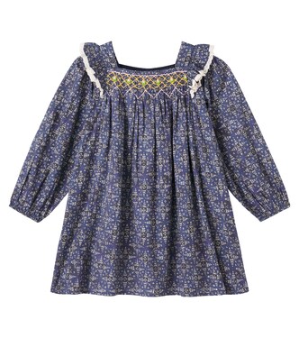 Martina lace-trimmed cotton dress | Louise Misha